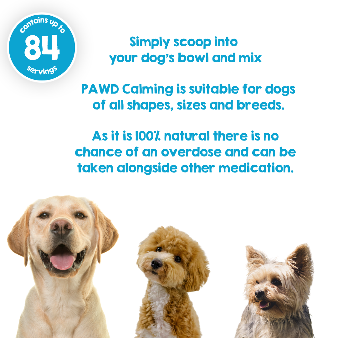 PAWD DRINKS - Calming Powder (3-Pack) - Up To 252 Days