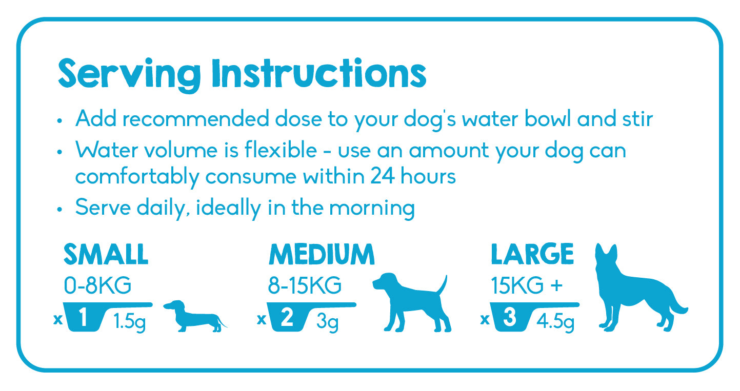 PAWD DRINKS - Calming Powder (1-Pack) - Up To 84 Days