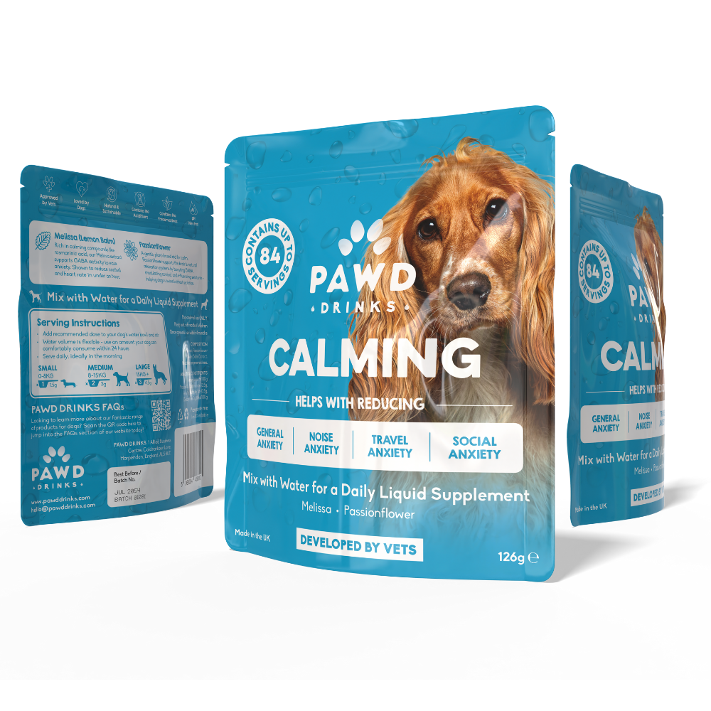 PAWD DRINKS - Calming Powder (3-Pack) - Up To 252 Days