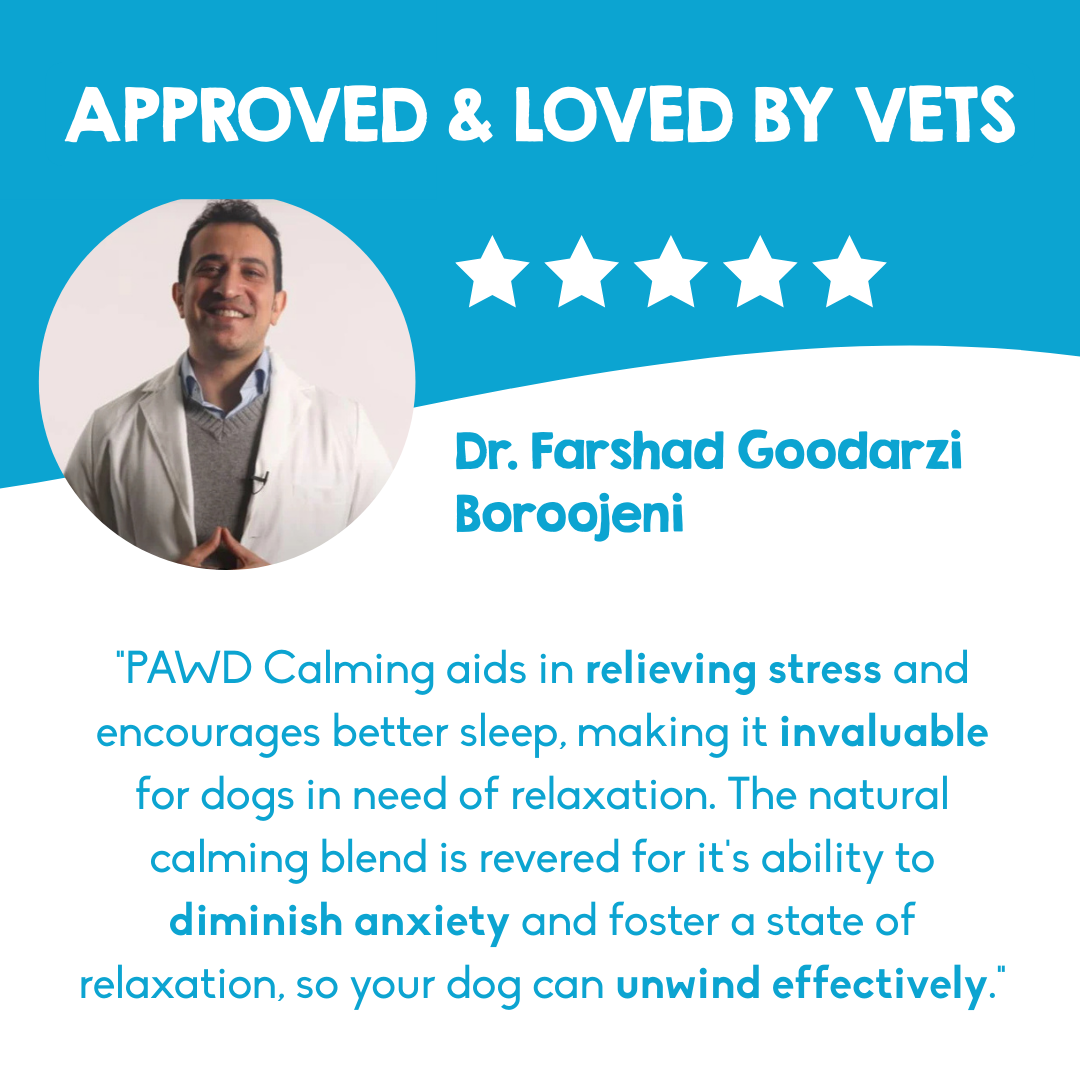 Calming Powder (1-Pack) for Small & Medium Dogs - Natural Dog Anxiety Support - 84g