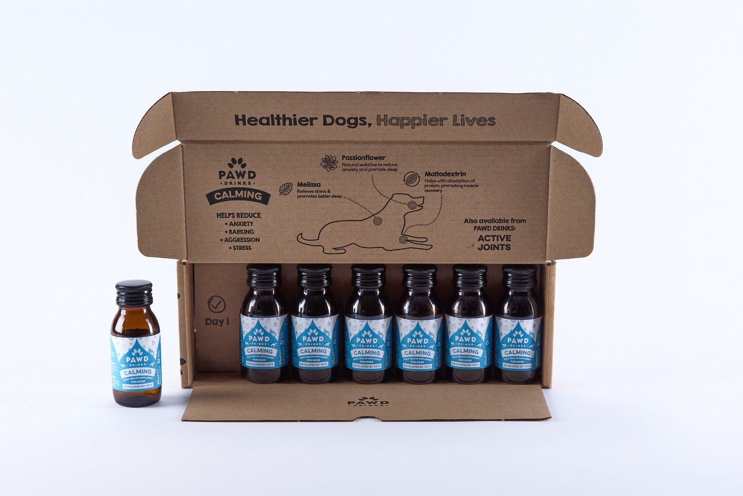 Calming (7 x 60ml) - Functional Liquid Supplements to Reduce Anxiety