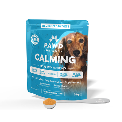 Calming Powder (1-Pack) for Small & Medium Dogs - Natural Dog Anxiety Support - 84g