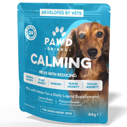 Calming Powder (1-Pack) for Small & Medium Dogs - Natural Dog Anxiety Support - 84g