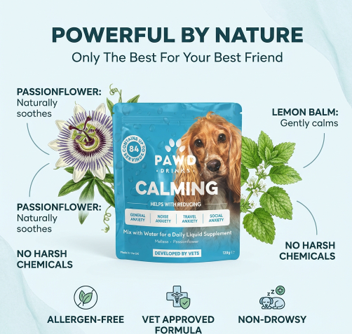 PAWD DRINKS - Calming Powder (2-Pack) - Up To 168 Days