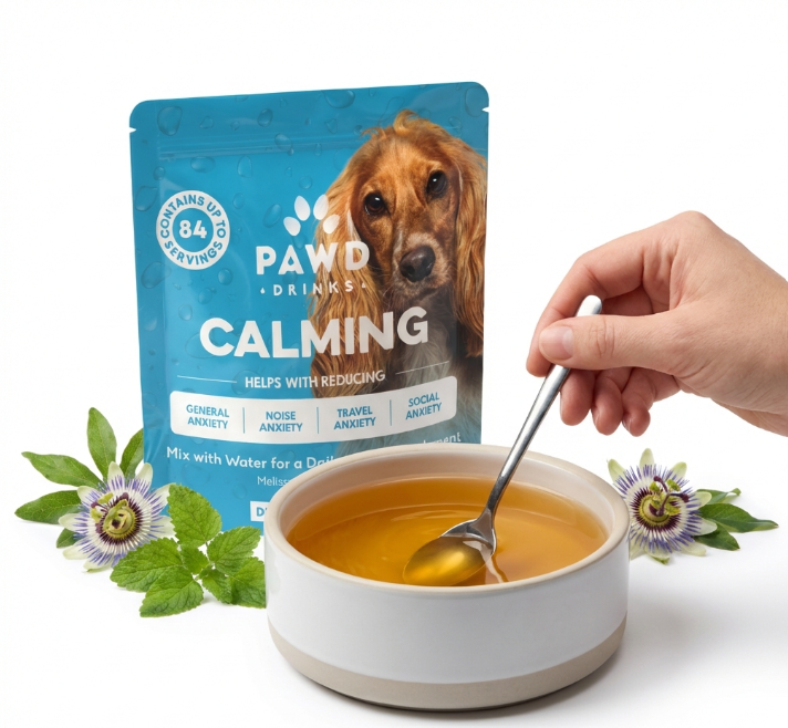 PAWD DRINKS - Calming Powder (1-Pack) - Up To 84 Days