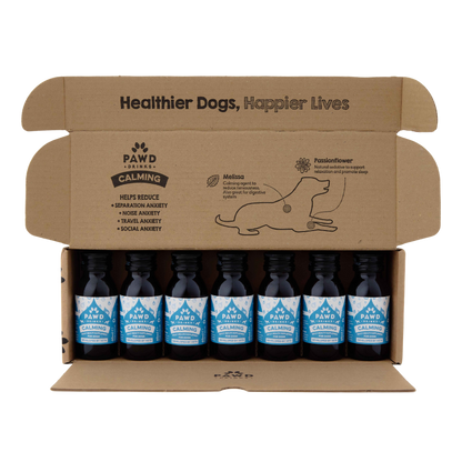 Calming (28 x 60ml) - Functional Liquid Supplements for Dogs to Reduce Anxiety